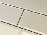 2x8 Bone Almond Ceramic Subway Tile Gloss Finish  (Box of 6.7 Sqft) for Wall Tile, Backsplash Tile, Bathroom Tile